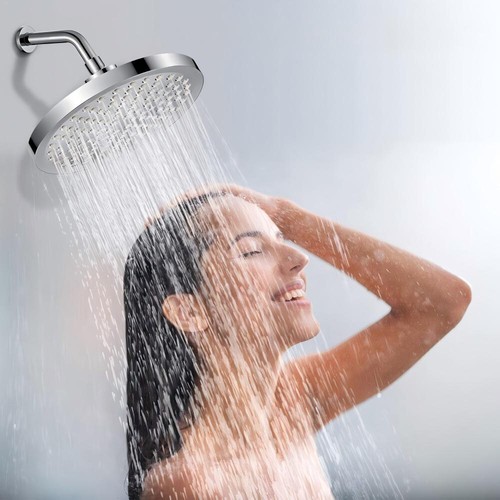 Fixed round shower head inch - shower, 6-inch