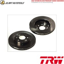 2x BRAKE DISCS DF6849S FOR