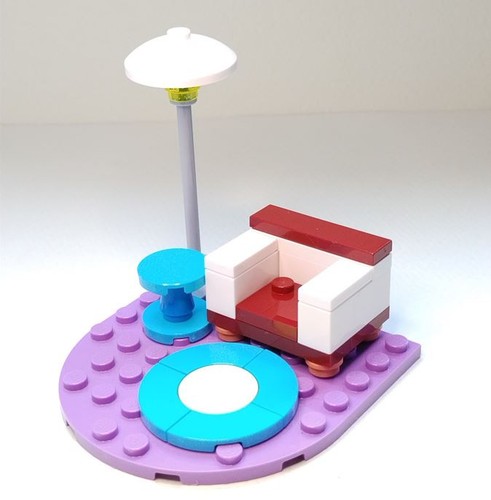 Lego living room - room, scene