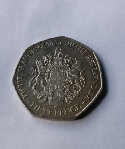 2017 circulated gibraltar 50p - circulated,