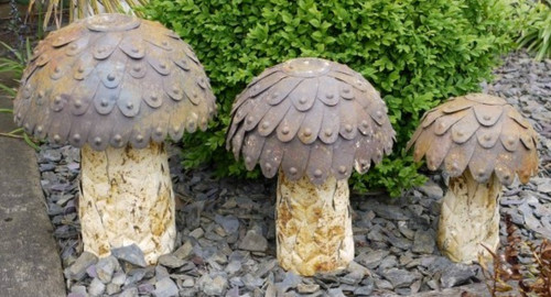 Set rustic aged vintage - 3,