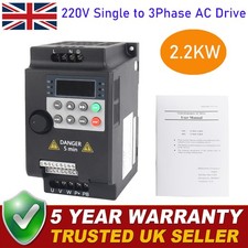 2.2KW 220V Single to 3 Phase