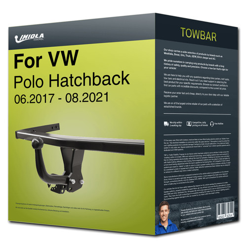 Towbar fixed for polo - towbar,