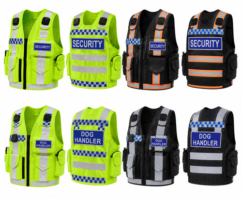 Hiviz security vest dog - hiviz,