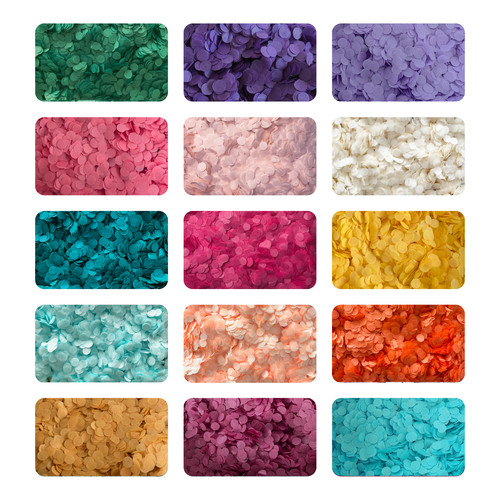 Biodegradable circle confetti - biodegradable,