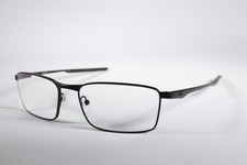 Oakley Eyeglasses Fuller Mens Satin Black Full Rim Titanium Glasses Frames 55 mm