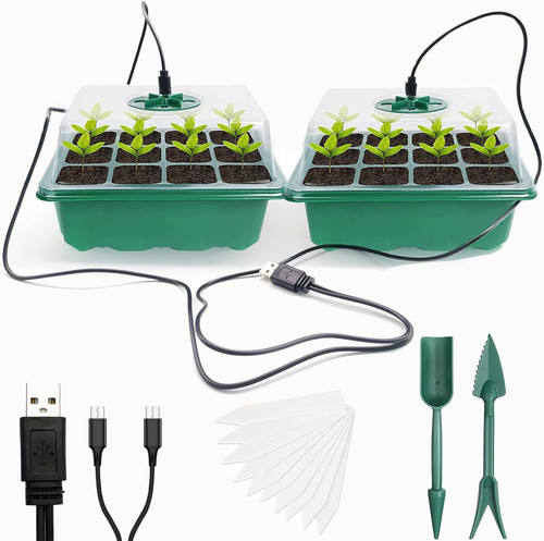 Seed trays propagator with - trays,,