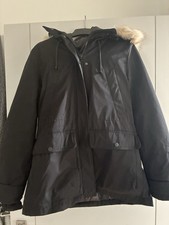 Zara Winter Coat Black With