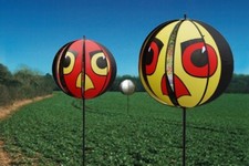 PORTEK HAWK EYE GLOBE BIRD SCARER 038 suitable for Gardens & Allotments