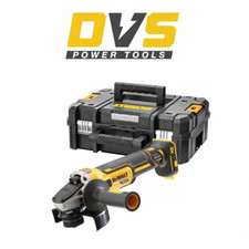 DeWalt DCG405N DCG405NT 18V XR Cordless Brushless 125mm Angle Grinder with Case