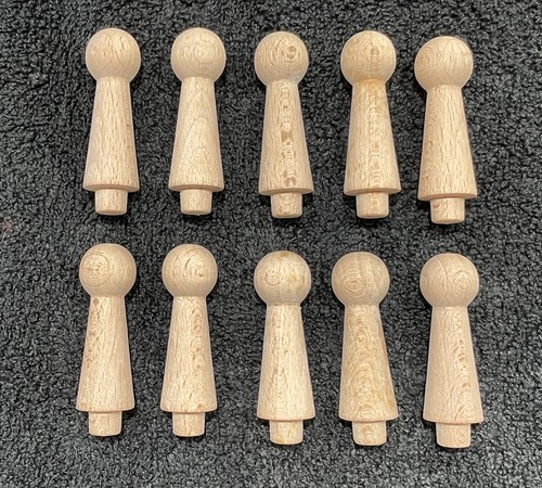 Wooden hardwood shaker pegs - wooden,