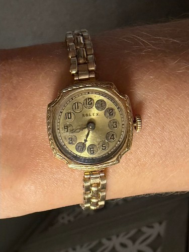 Vintage 9ct rolex - vintage,