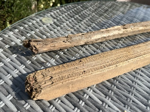 Pieces long flat driftwood - 2,
