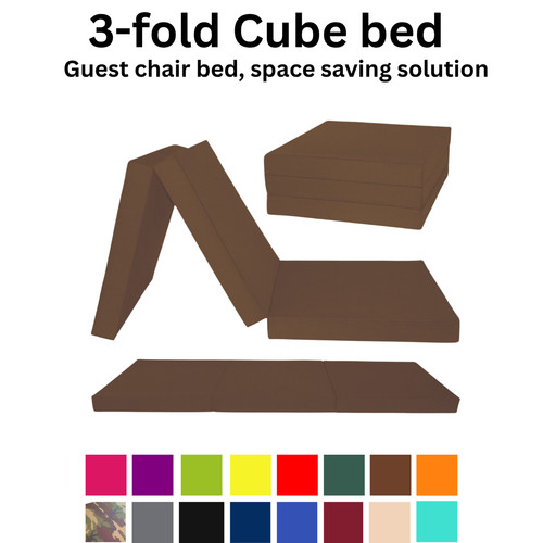 Fold cube bed foldable floor - foldable,