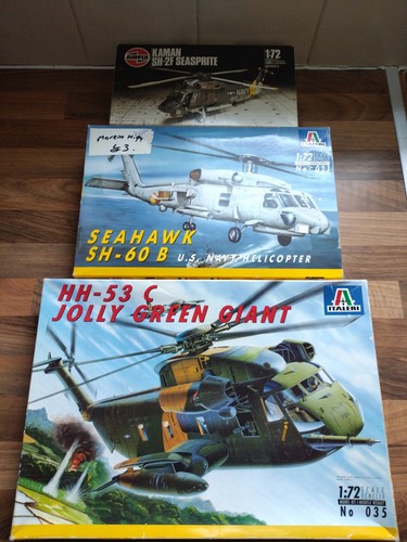 Airfix and italeri - and,