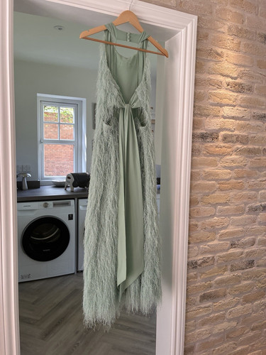Coast green sleeveless maxi - green,
