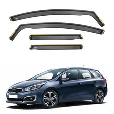 ISPEED Wind Deflectors for KIA CEED SW MK2 2012-2018 5-Door Estate 4pc Set Visor