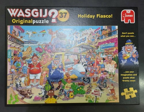 Wasgij holiday fiasco 1000 - wasgij,