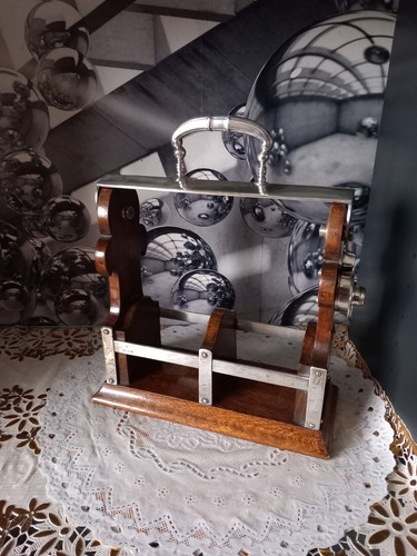 Vintage two decanter tantalus - decanter,