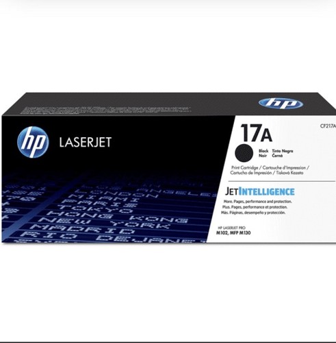17a original black laserjet - hp,