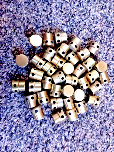 Brass air buttons - 3, bialaddin