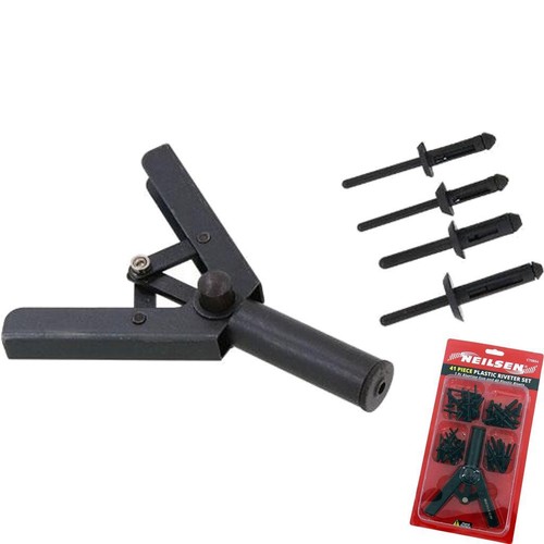 Neilsen plastic rivet gun - plastic,