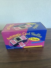 Automatic Cards Shuffler Sorter Casino Playing Poker One Two Deck Game Machine 