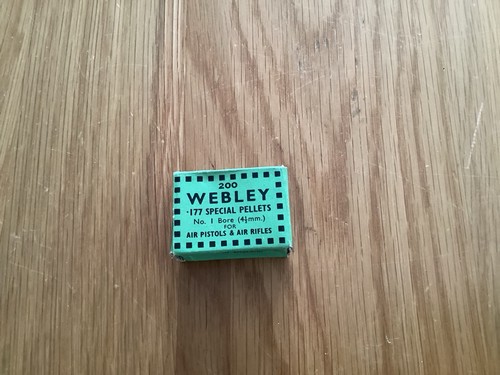 Webley 177 pellets box 200 - of,