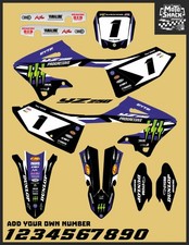 YAMAHA YZ 125 250 GRAPHICS