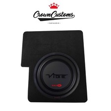 VW CADDY 10" SUBWOOFER UNDERSEAT BASS ECLOSURE VIBE BLACKAIR BASS CAR AUDIO