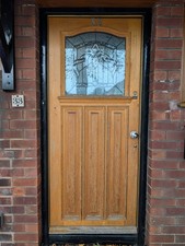 1930s Style Light Oak Front