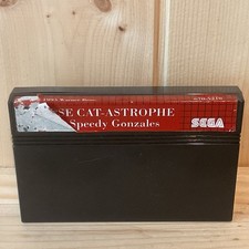 Cheese Cat Astrophe Starring Speedy Gonzales Sega Master System Game Cart Only