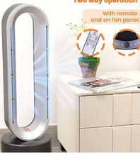 Homesmart Bladeless Heater/Fan with Remote Control and Air Purifier HEPA 5-in-1