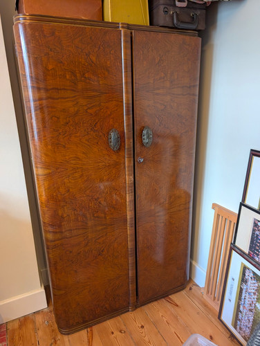 Midcentury freestanding wooden - freestanding,