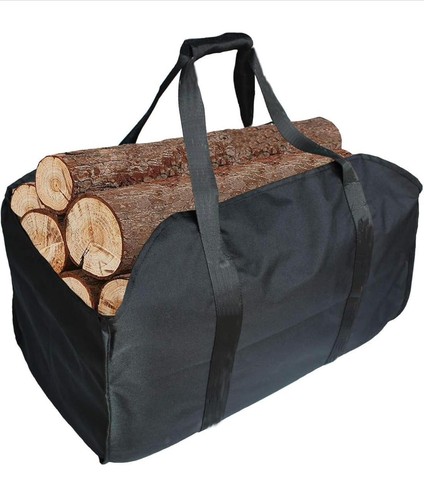Firewood log carrier tote - carrier,
