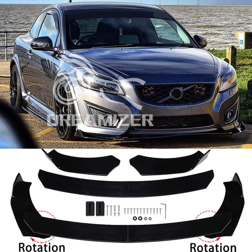 Gloss black abs front bumper - gloss,