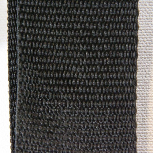 Vintage black camera strap - black,