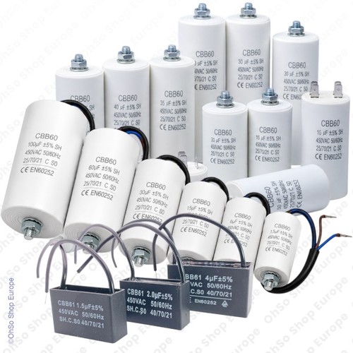 Cbb60 wired capacitor start - cbb60,