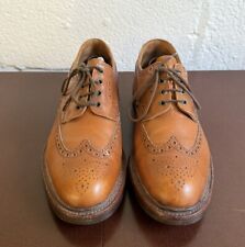 Mens AS Exclusive Trickers Brogues Shoes Goodyear Welt England Leather Size 10