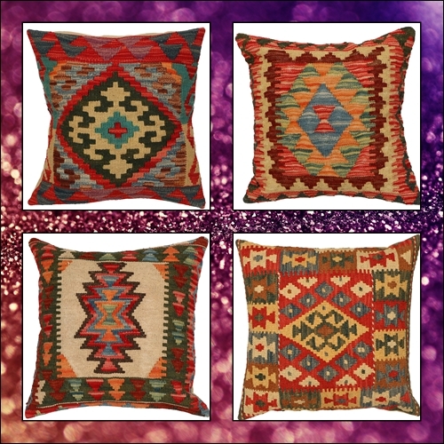 Handmade kilim cushion - kilim, cover