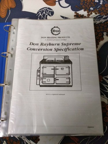 Rayburn supreme conversion - conversion, to