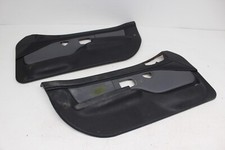 Right&Left Door Panel Black Gray Leather set OEM BMW E36 Z3 Roadster 1996-2002