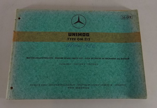 Parts catalogue spare parts
