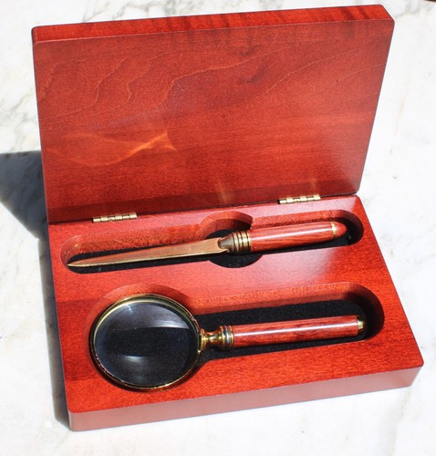 Magnifying glass letter - glass,