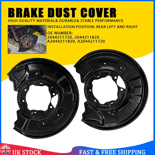 Rear brake disc back - 2x, plates