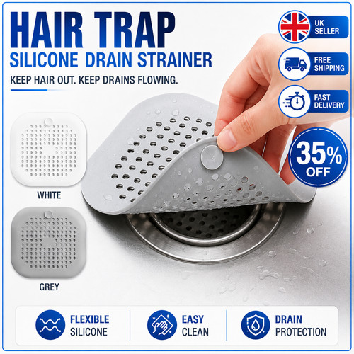 Hair trap shower - 2x/1x,