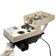 220V Electronic Automatic Coin Sorter Coin Counter Coin Counting Machine