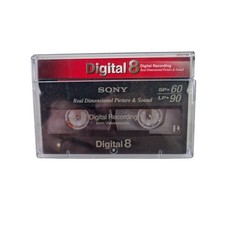 Sony Digital 8 Camcorder Tape