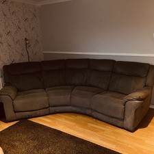 Gorgeous Blue Suede Corner