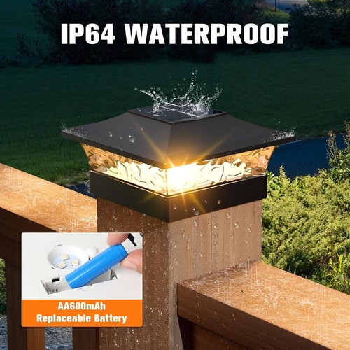 Solar post cap deck - solar,